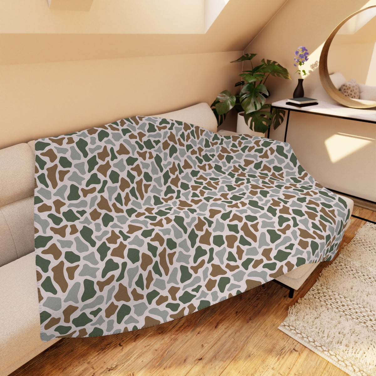 Tan Sherpa Blanket