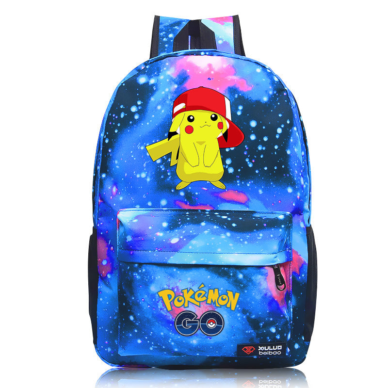 Pokémon Pikachu Anime Backpack for Students (Unisex)