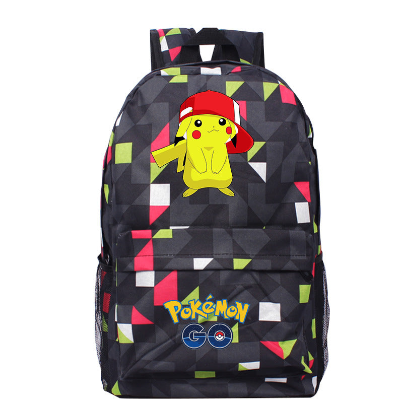 Pokémon Pikachu Anime Backpack for Students (Unisex)