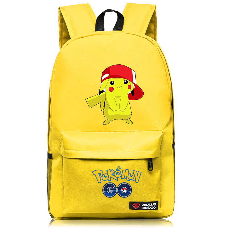 Pokémon Pikachu Anime Backpack for Students (Unisex)