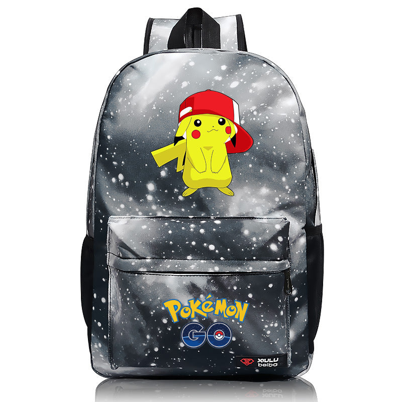 Pokémon Pikachu Anime Backpack for Students (Unisex)
